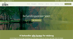 Desktop Screenshot of behandlingscenter-stien.dk
